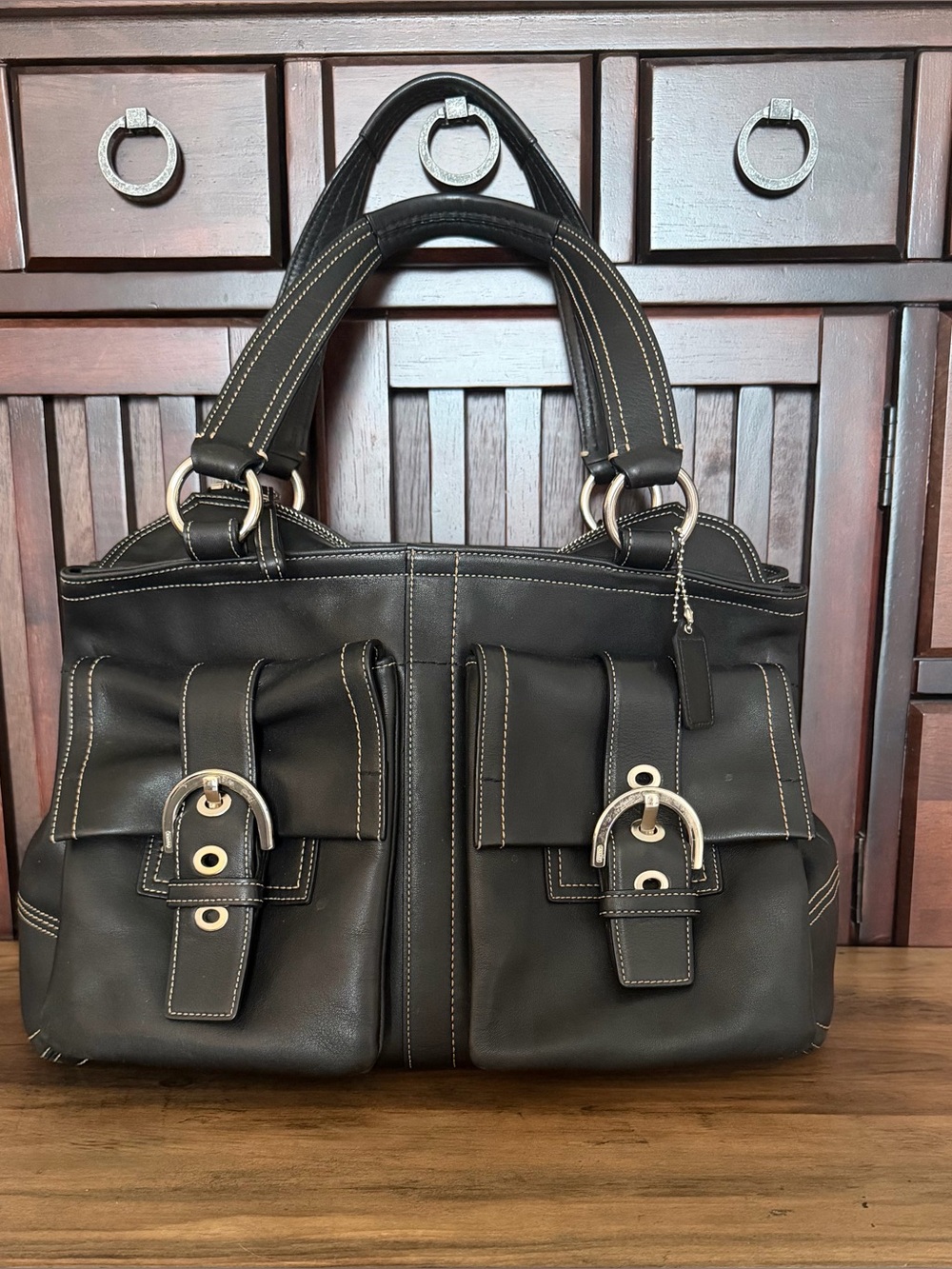 Vintage Coach XL SoHo Tote